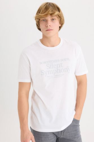 Regular Fit Crew Neck Short Sleeve T-Shirt