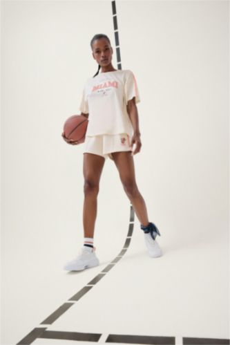 DeFactoFit NBA Miami Heat Standard Fit Shorts