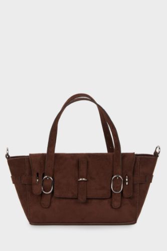 Kadın Süet Omuz Çantası