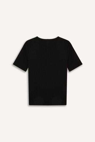 Slim Fit Camisole Short Sleeve T-Shirt
