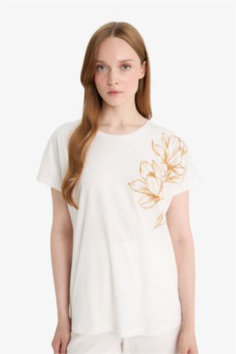 Regular Fit Crew Neck Short Sleeve T-Shirt