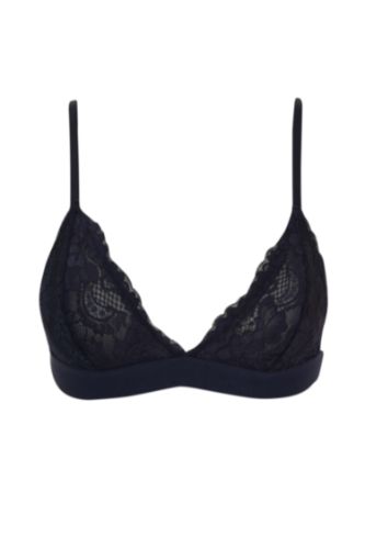 Kadın Lacivert Bralet