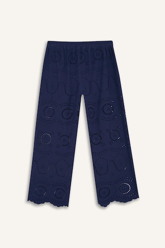 Regular Fit Brode Plaj Pantolonu