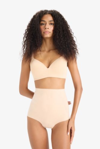 Ten Rengi Yüksek Bel Slip Korse-Fall in Love