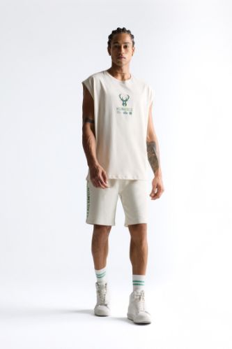 DeFactoFit NBA Milwaukee Bucks стандартный крой, короткие шорты