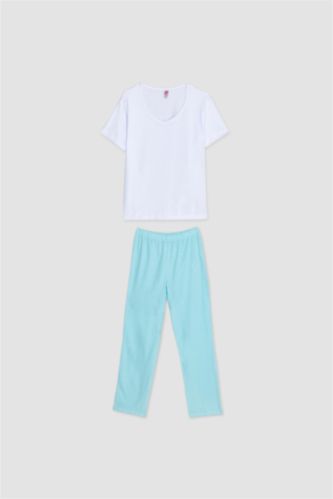 Fall in Love Regular Fit Short Sleeve 2 Piece Set