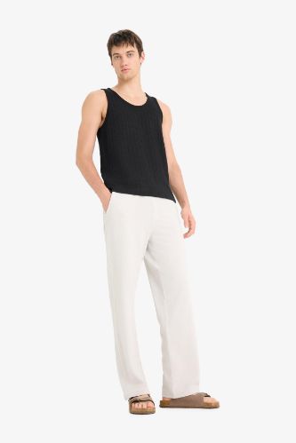 Beli Bağcıklı Wide Leg Geniş Paça Eşofman Altı