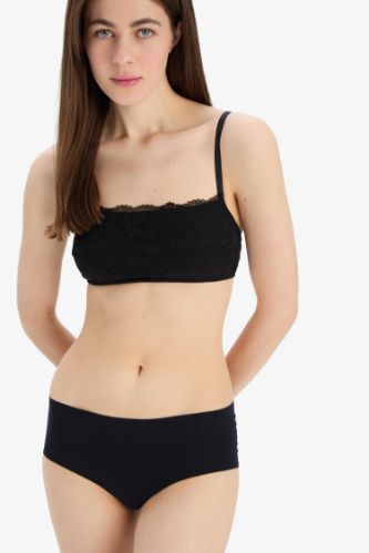 Floral Kapsız Dantelli Bra-Fall in Love