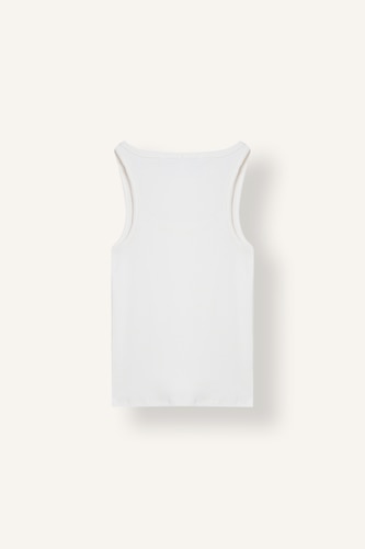 Slim Fit Basic Ribbed Crew Neck Tank Top