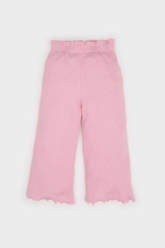 Kız Bebek Wide Leg Geniş Bol Paça Fitilli Kaşkorse Pantolon