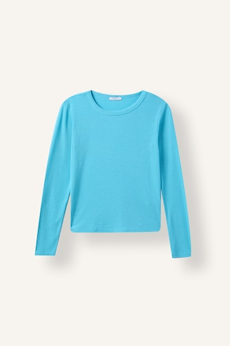 Women Aqua Slim Fit Camisole Long Sleeve T-Shirt
