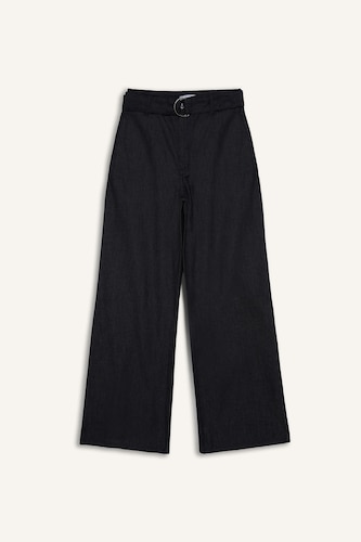 Wide Leg Orta Bel Jean