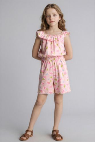 GIRLS & TEENS Light Pink جمبسوت بناتي كت