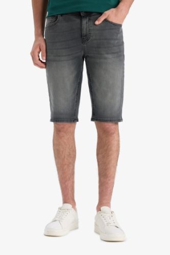Regular Fit Jean Bermuda Şort