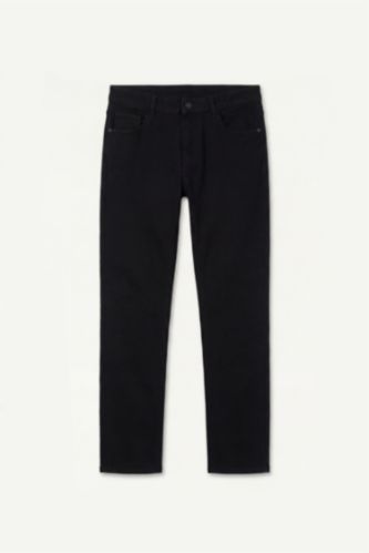 Erkek Siyah Sergio Regular Fit Jean Pantolon