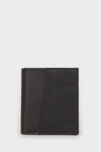 Man Faux Leather Wallets
