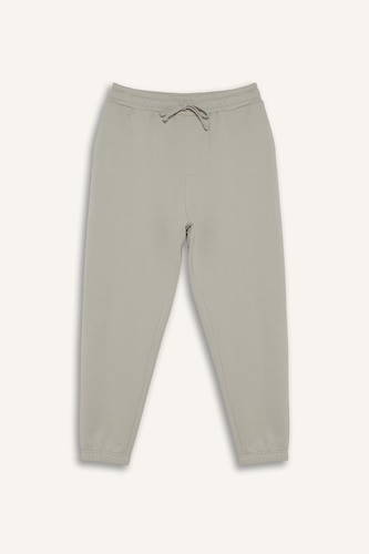 Regular Fit Tie Waist Jogger Sweatpants