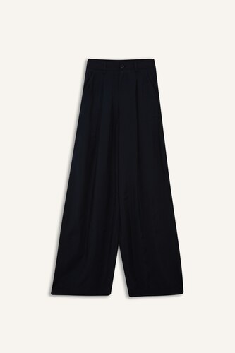 High Waist Wide Leg Trousers