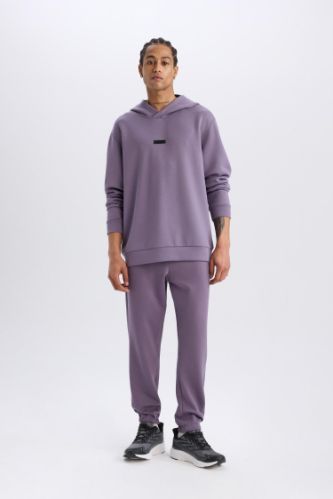 DeFactoFit Standart Fit Cep Detaylı Jogger Paça Skuba Dalgıç Kumaş Sporcu Jogger
