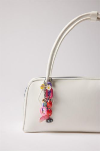 Porte-clés avec détails colorés pour femme