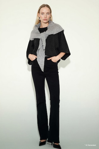 Mia Normal Waist Bell-bottom Long Jeans