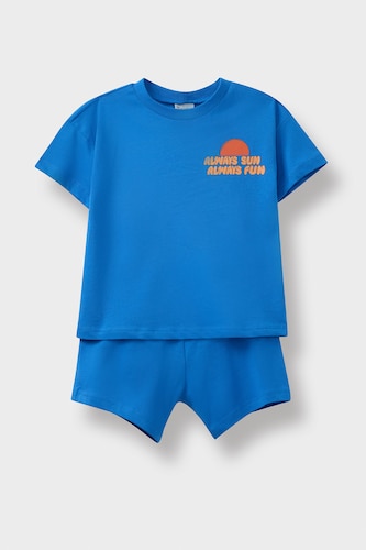 Baby Boy Printed 2 Piece Set T-Shirt Shorts