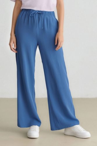 Wide Leg Geniş Bol Paça Aerobin Pantolon