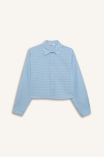Oversize Shirt Collar Long Sleeve Shirt