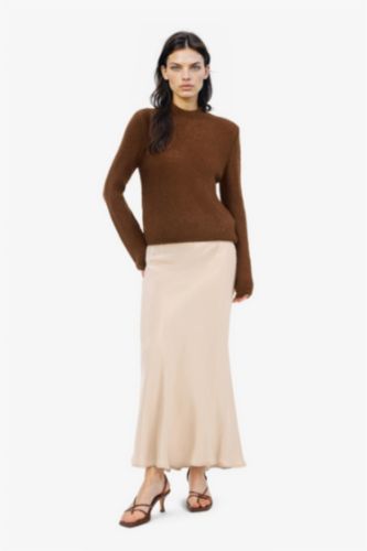 Regular Fit Boat Neck Basic Knit Pullover