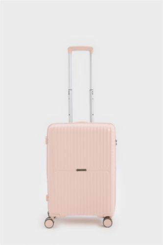 Kadın Sert Kapaklı Çekçekli Küçük Boy  Valiz