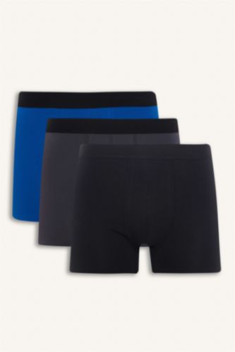 Man Black بوكسر قصة عادية - 3 قطع