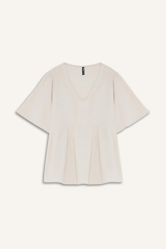 Regular Fit Linen Blended