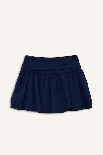 Normal Bel Penye Astar Poplin Mini Etek