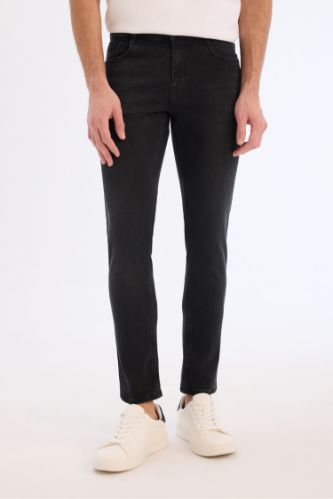 Pedro Slim Fit Dar Kalıp Normal Bel Dar Paça Jean Pantolon