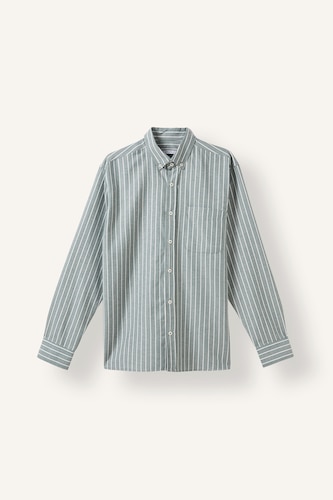 Men Dark Green Regular Fit Woven Long Sleeve Shirt