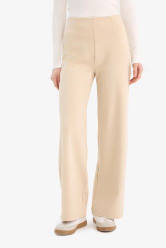 Wide Leg Standart Boy Basic Düz Geniş Bol Paça Eşofman Altı