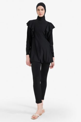 Regular Fit Hızlı Kuruyan 5'li Burkini Takımı
