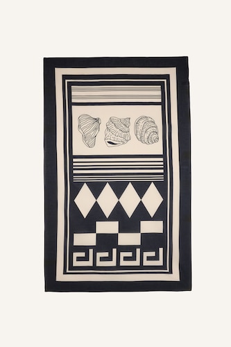 100% Cotton Regular Fit Palm Tree Pattern Pareo