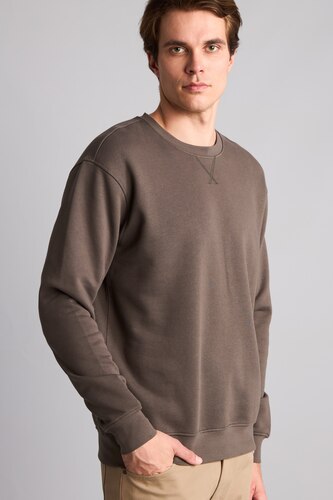 Ерлер Қараңғы Хаки Regular Fit свитшот