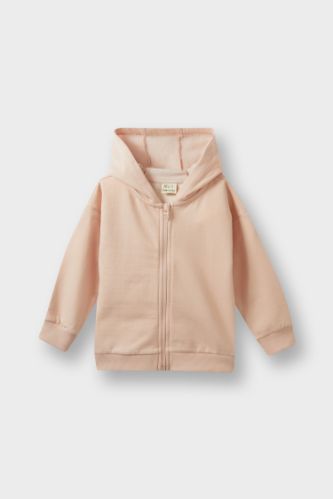 Regular Fit Hooded Cardigan