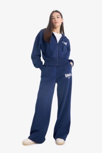 Coool wide leg с принтом толстая ткань брюки