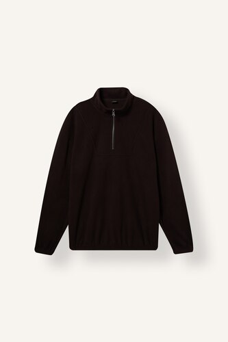 Boxy Fit fleece Sweatshirt