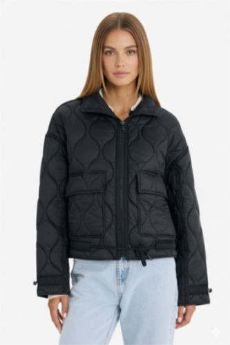 جاكيت وتر بروف مبطن قصة عادية