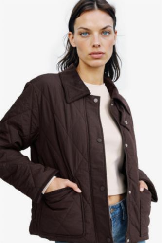 Su Geçirmez Regular Fit Polo Yaka Çıtçıtlı Cepli Mont