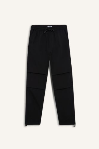 %100 Pamuk Wide Leg Paraşüt Pantolon