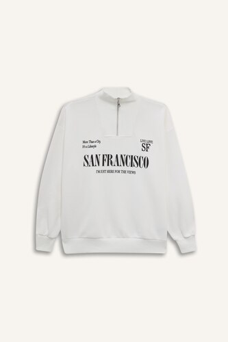 Oversize Fit Sweatshirt