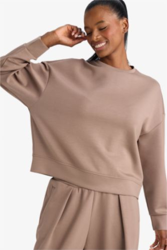 Sweat de sport oversize à col rond en modal de DeFactoFit