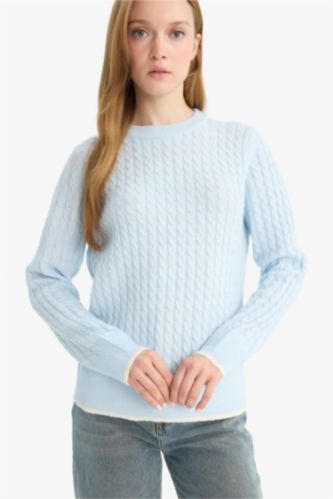 Regular Fit Crew Neck Pullover