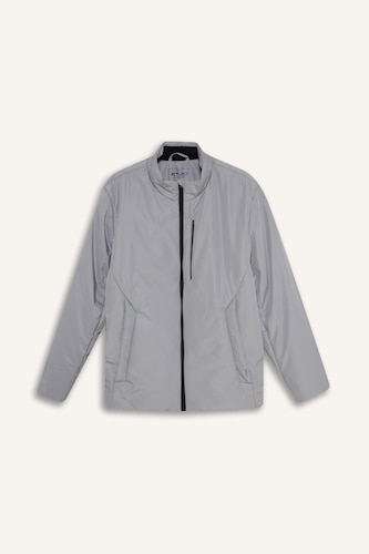 DeFactoFit Водоотталкивающее Изделие Slim Fit Узкий Покрой с Молнией Ветрозащитная Куртка