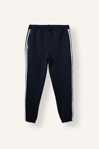 Men NAVY Regular Fit Trousers